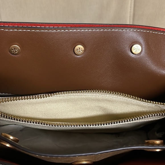 *PRICE FIRM!* Tory Burch Lee Radziwill Small Double Bag - Picture 11 of 14